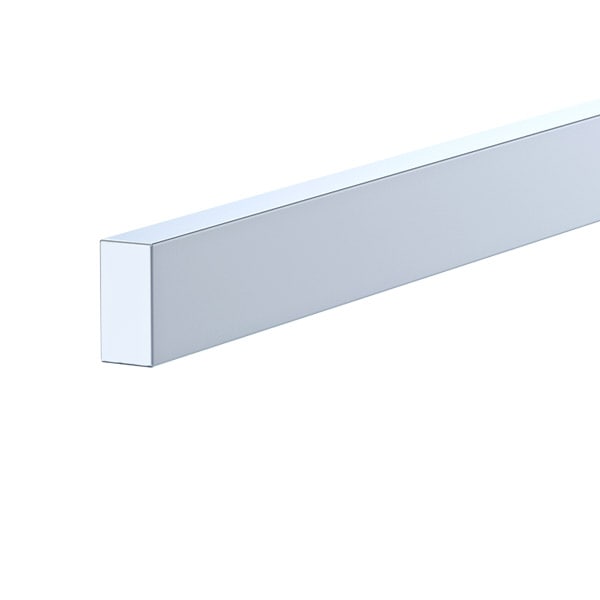 Aluminum Flat Bar - 1/2" x 1" - A-893