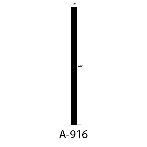 A-916 Dimensions