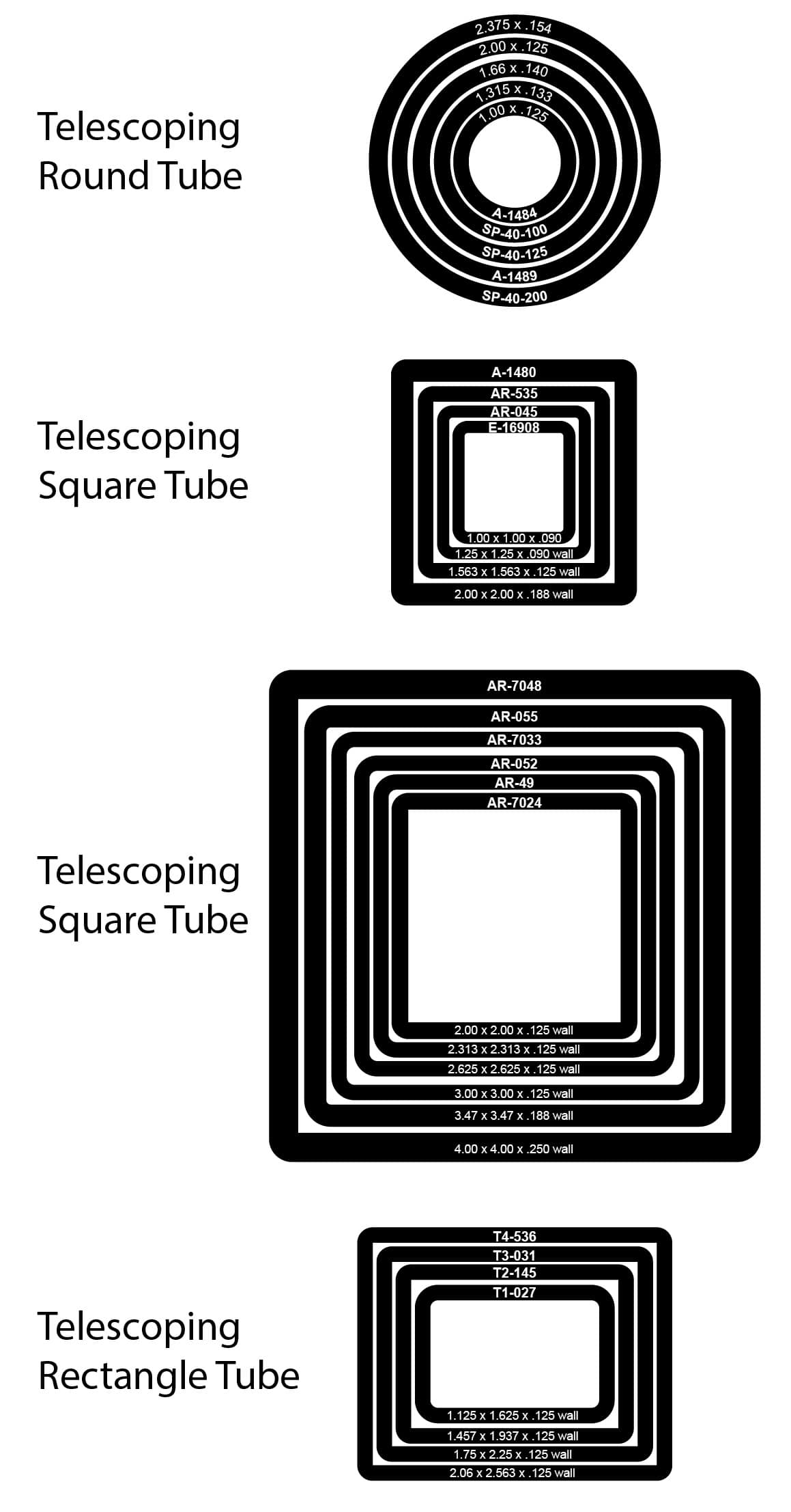 Eagle Mouldings Telescopic Tubing