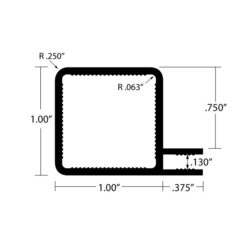 TCF-3528 Tube Framing Dimensions