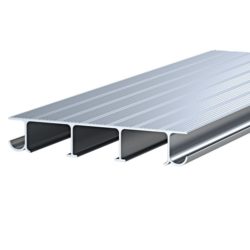 EAM-0264 - Aluminum Decking – 5.970″ Wide x 1.073″ Tall Intermediate Ramp Tread/Decking
