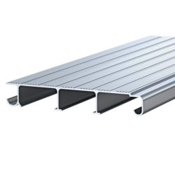 EAM-1227 - Aluminum Decking – 5.970″ Wide x 1.073″ Tall Aggressive Ramp Tread/Decking