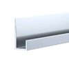 Aluminum J-Cap - 1/4" Face for 1/4" Material