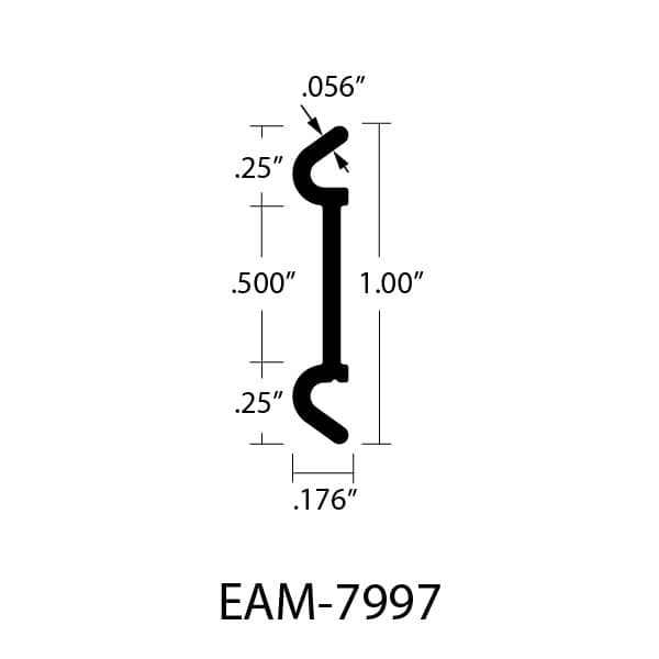 EAM-7997 Term Bar dimensions