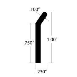 TRM-8263 Termination Bar Dimensions