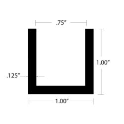 CHU-1101 Channel dimensions