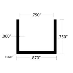 CHU-11887 Channel Dimensions