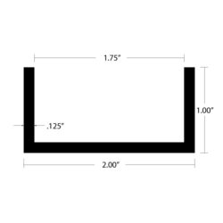 CHU-1251 Channel dimensions