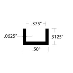 CHU-1285 Channel dimensions