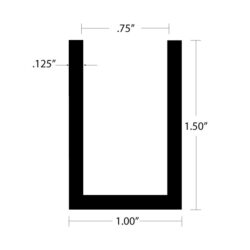 CHU-1306 Channel dimensions