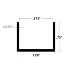 CHU-134 Channel Dimensions