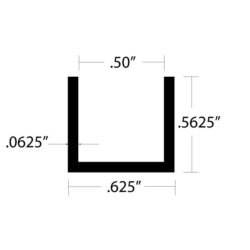 CHU-1346 Channel dimensions