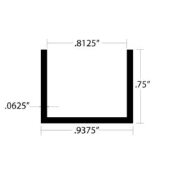 CHU-161 Channel dimensions