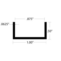 CHU-167 Channel Dimensions