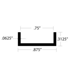 CHU-2161 Channel Dimensions