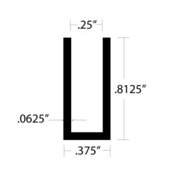 CHU-2223 Channel dimensions