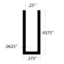 CHU-237 Channel dimensions