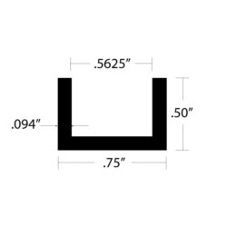 CHU-239 Channel dimensions