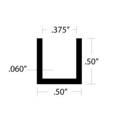 CHU-2440 Channel dimensions