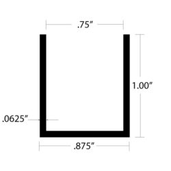 CHU-2715 Channel Dimensions