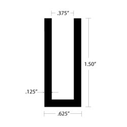 CHU-2763 Channel dimensions