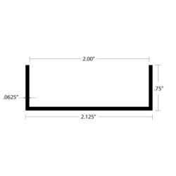 CHU-2827 Channel Dimensions