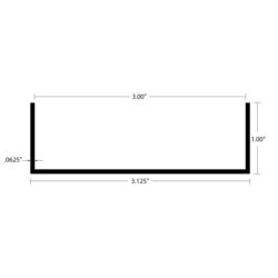 CHU-3084 Channel Dimensions