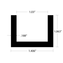 CHU-3195 Channel dimensions