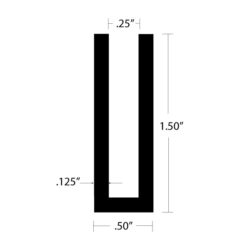 CHU-4047 Channel dimensions