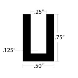 CHU-453 Channel dimensions