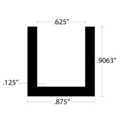 CHU-461 Channel dimensions