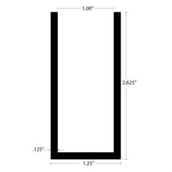 CHU-469 Channel dimensions