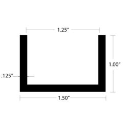 CHU-50 Channel dimensions