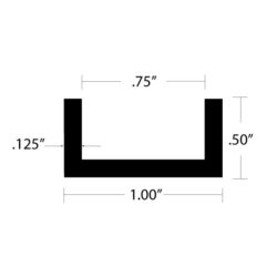 CHU-7136 Channel dimensions