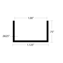 CHU-741 Channel Dimensions