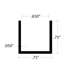 CHU-761 Channel Dimensions