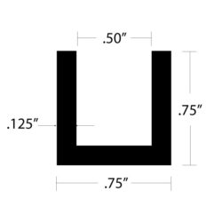 CHU-774 Channel dimensions