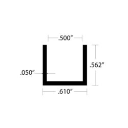 CHU-800 Channel dimensions