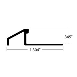 FLR-2170 tile edge dimensions