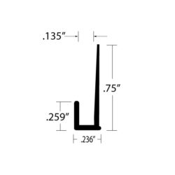 JCP-524 dimensions