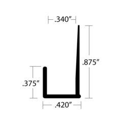 JCP-814 dimensions