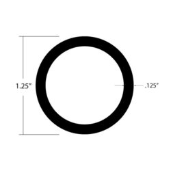 TRD-1019 round tubing dimensions