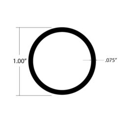 TRD-1264 round tubing dimensions