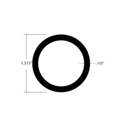 TRD-40 100 round tubing dimensions