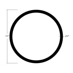 TRD-40 400 round tubing dimensions