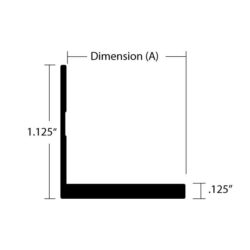 EMT-24 Millwork 1/8" Termination Post Dimensions