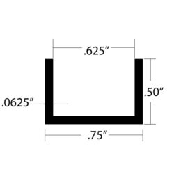 CHU-2311 Channel Dimensions