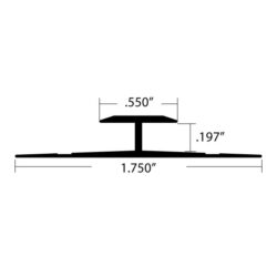 DIV-105 aluminum divider strip