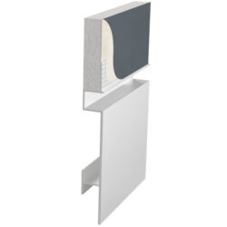 EDW-B050-50 Aluminum Baseplate Drywall  