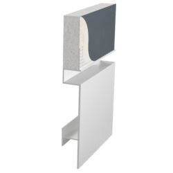 EDW-B063-50 Aluminum Baseplate Drywall  
